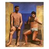 Picasso: Pipes, 1923 Lámina giclée por Pablo Picasso