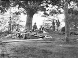 Civil War: Wounded Photographie par Mathew Brady