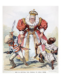 Imperialism Cartoon, 1896 Giclee Print by J.s. Pughe