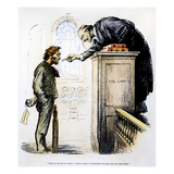 Red Scare Cartoon, 1919 Giclee Print