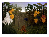 Rousseau: Lion Lámina giclée por Henri Rousseau Rousseau: Lion Lámina giclée por Henri Rousseau