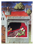 Boccaccio: Lovers, C1430 reproduction procédé giclée par Raoul Dufy