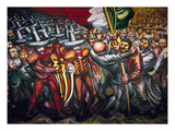 Siqueiros: Mural, 1950S Giclee Print by David Alfaro Siqueiros