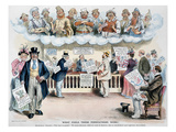 Foolish Forefathers, 1894 Impressão giclée por Frederick Burr Opper Foolish Forefathers, 1894 Impressão giclée por Frederick Burr Opper
