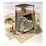 Chinese Astronomical Cloc Giclee Print