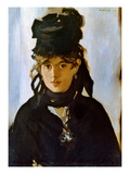 Berthe Morisot (1841-1895) Giclee Print by Édouard Manet