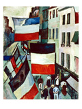 Dufy: Flags, 1906 Giclee Print by Raoul Dufy