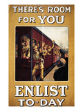 World War I: Poster, 1915 Lámina giclée por Warren K. Leffler