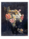 Derain(1880-1954): Roses reproduction procédé giclée par Andre Derain