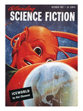 Science Fiction Magazine Giclee Print by Edward S. Curtis