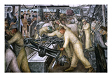 Diego Rivera: Detroit Giclee Print by Diego Rivera