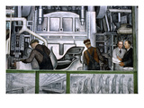 Diego Rivera: Detroit reproduction procédé giclée par Diego Rivera