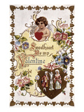 Valentine's Day Card Giclee Print