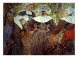 Gauguin: Breton Women Giclee Print by Paul Gauguin