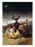 Goya: Witches Sabbath Giclée-Druck von Francisco Goya