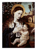 Madonna Of The Milk Giclee Print by Ambroglio Bergognone
