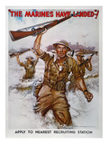 Wwii Recruiting Poster reproduction procédé giclée par James Montgomery Flagg