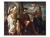 Poussin: Apollo Giclée-Druck von Nicolas Poussin