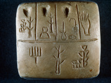 Cuneiform Photographie par Marc Chagall