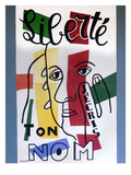 Leger: Liberty, 1953 reproduction procédé giclée par Fernand Leger