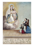 Bustos: Worship, 1879 Giclee-trykk av Hermenegildo Bustos