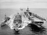 Korean War: Ship Refueling Photographie par Thomas Eakins
