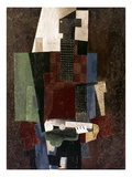 Picasso: Guitarist Giclee Print by Pablo Picasso