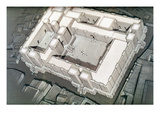 Babylonian Temple Giclee Print by Ben Shahn