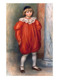 Renoir: Claude/Clown reproduction procédé giclée par Pierre-Auguste Renoir