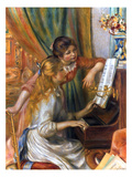 Renoir: Girls/Piano, 1892 Giclee Print by Pierre-Auguste Renoir