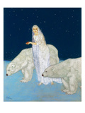 Dulac: The Ice Maiden, 1915 reproduction procédé giclée par Edmund Dulac