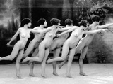 Allen: Chorus Line, 1920 Photographic Print by Albert Arthur Allen