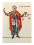 Medieval Merchant. Giclee Print