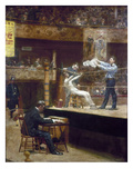 Eakins: Between Rounds Giclee Print by Thomas Eakins