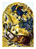Chagall: Naphtali reproduction procédé giclée par Marc Chagall