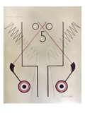 Picabia: Tickets, C1920 reproduction procédé giclée par Francis Picabia