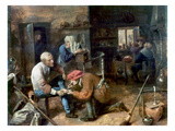 Village Barber-Surgeon Giclee Print by Adriaen Brouwer