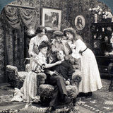 The Sleepy Lover, 1902 Photographic Print