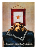 Wwii: Propaganda Poster Lámina giclée por Salvador Dali