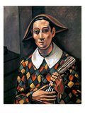 Derain: Harlequin, 1919 Giclee Print by Andre Derain