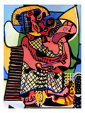 Picasso: Kiss, 1925 reproduction procédé giclée par Pablo Picasso