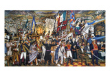 Mexico: 1810 Revolution Giclee Print by Juan O'Gorman