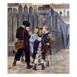 Bashkirtsev: Meeting, 1884 Giclee Print by Maria Konstantinova Bashkirtseva