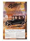 Automobile Ad, 1920 Giclee Print