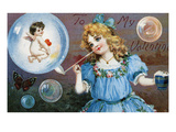 Valentine's Day Card Giclee Print