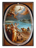 The Fall Of Icarus Giclee Print by Maso Da San Friano 