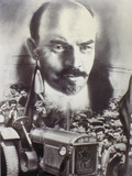 Heartfield: Lenin, 1934 Photographic Print by John Heartfield
