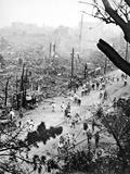 Tokyo Earthquake, 1923 Lámina fotográfica por Herbert Ponting