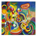 Delaunay: Hommage Bleriot Giclee Print by Robert Delaunay