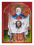 Veronica'S Veil Giclee Print by Marc Chagall